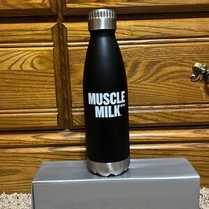 Muscle Milk brand water bottle